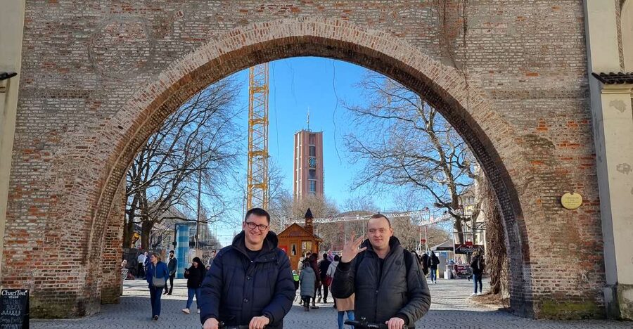 2 Hours Munich: VIP Private Segway Tour - Learning to ride before the city tour