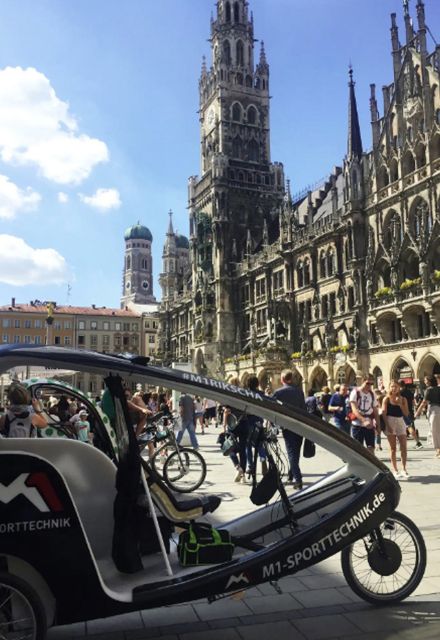 Exploring Munich in a Rikscha - Munich Residenz: a short look at royal Munich