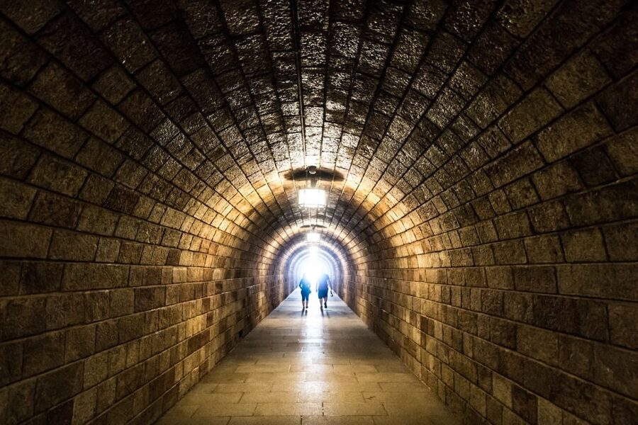 From Munich: Guided Group Tour to Eagle’s Nest - The tunnel and the brass-lined elevator