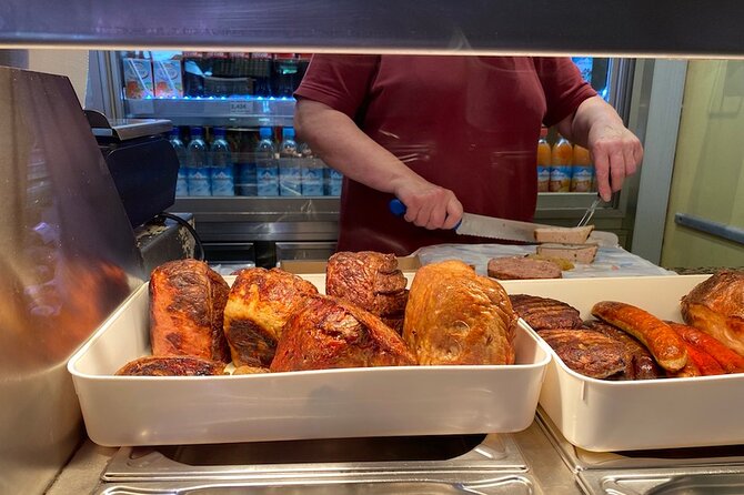 Munich 2 Hour Food Power Tour - Entering Viktualienmarkt and tasting right away