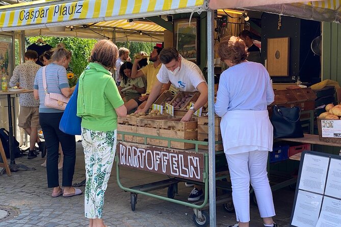 Munich 2 Hour Food Power Tour - A stop at Metzgerei Schäbitz