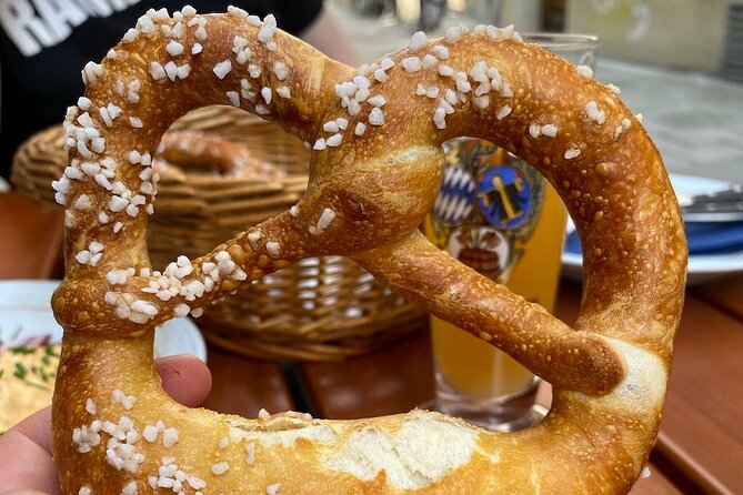 Munich 2 Hour Food Power Tour - The Schmalznudel stop at Cafe Frischhut