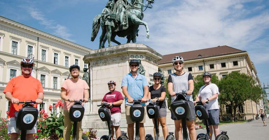 Munich 3-Hour Segway Tour: Nazi Munich & Royal Architecture - Karolinenplatz and Königsplatz: Munich’s grand classical face