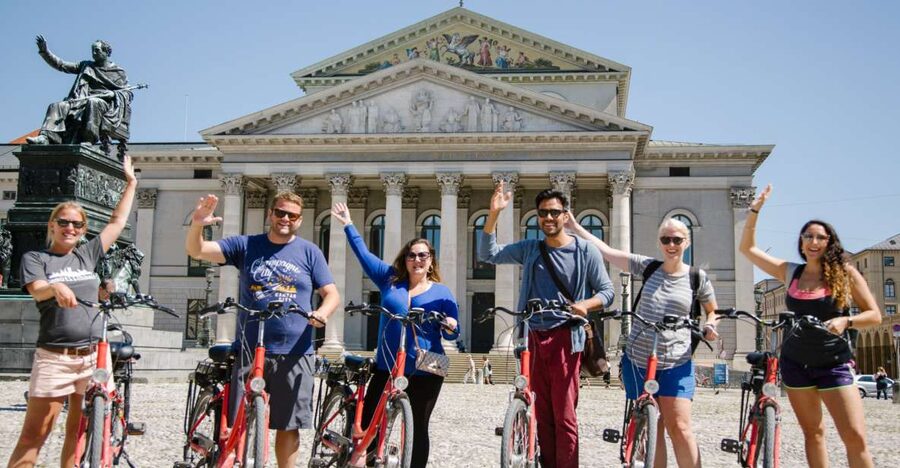 Munich: Bike Tour with Beer Garden Break - Karlsplatz to Munich’s royal and artistic center