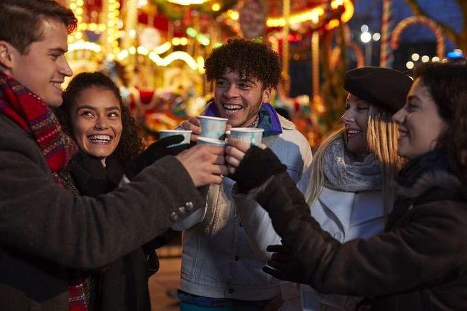 Munich Christmas Market Food Tour with Tastings - A small Glühweinoase and the first warm drink