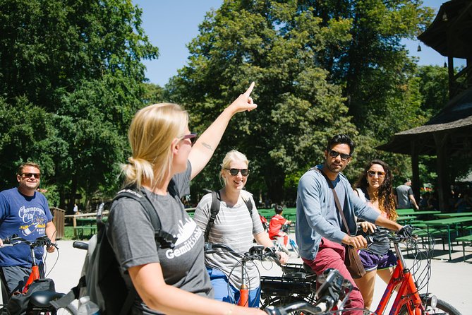 Munich City Bike Tour + Beer Garden Lunch Stop - Guides, safety, and the cycling experience