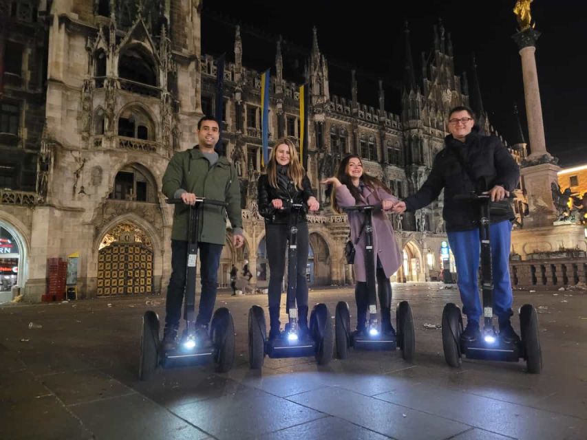Munich: Guided City Highlights Night Tour by Segway - The English Garden and Chinese Tower beer garden area