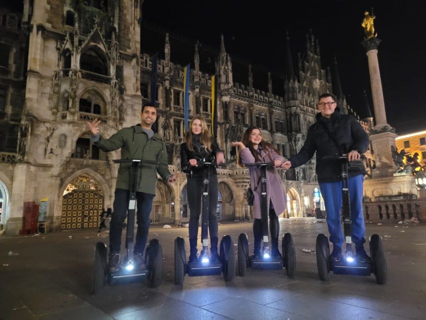 Munich: Guided City Highlights Night Tour by Segway - Friedensengel and the eastern side of Munich