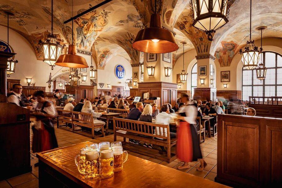 Munich: Hofbräuhaus Guided Tour with 1 Beer - The ballroom gallery is the tour’s special access