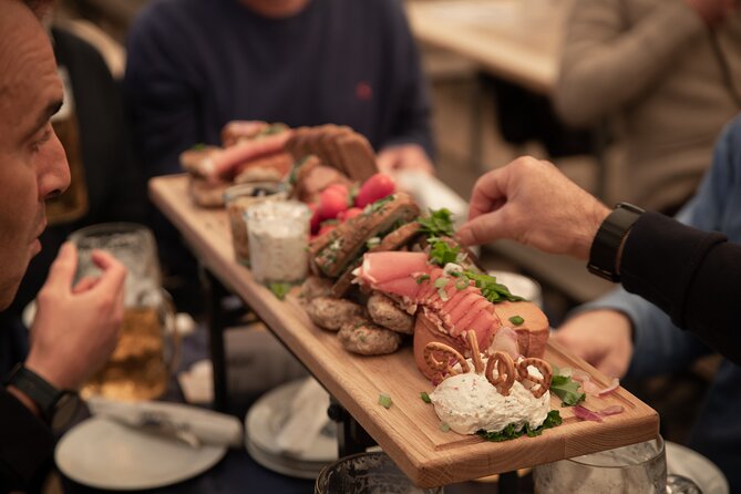 Munich Oktoberfest Tour with Beer Hall Table Reservations - Two liters of festbier and half a roast chicken