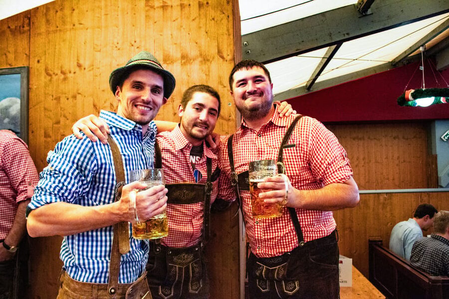 Munich: Oktoberfest Tour with Tent Reservation, Food & Beer - Seeing the grounds before entering the tent
