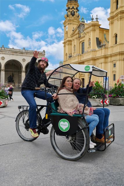 Munich: Old Town and English Garden Rickshaw Tour - Meeting at St. Peter’s Church near Marienplatz