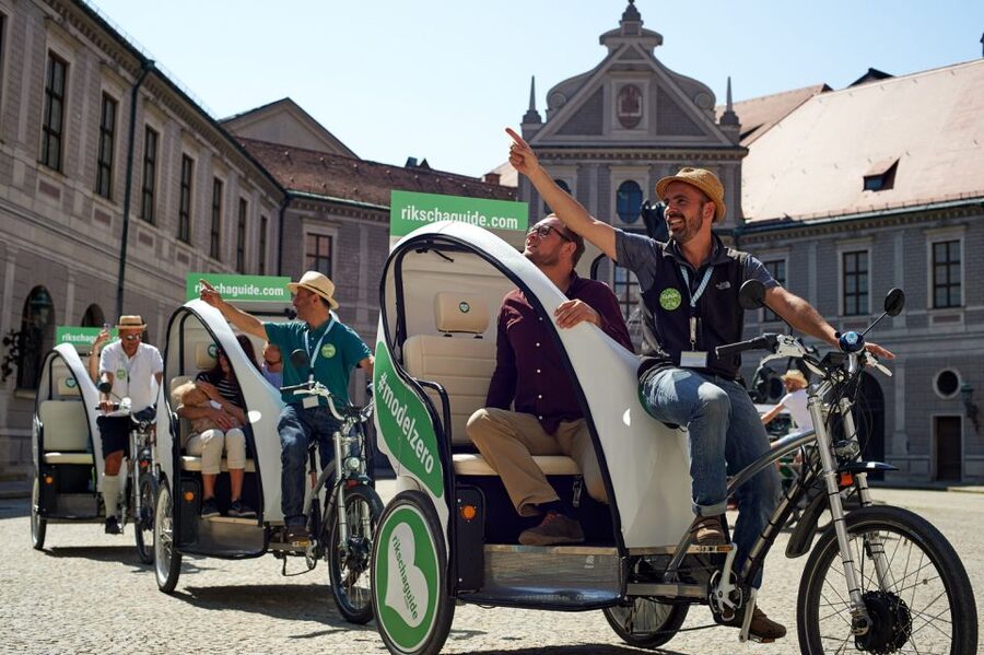 Munich: Old Town and English Garden Rickshaw Tour - The guides make the biggest difference