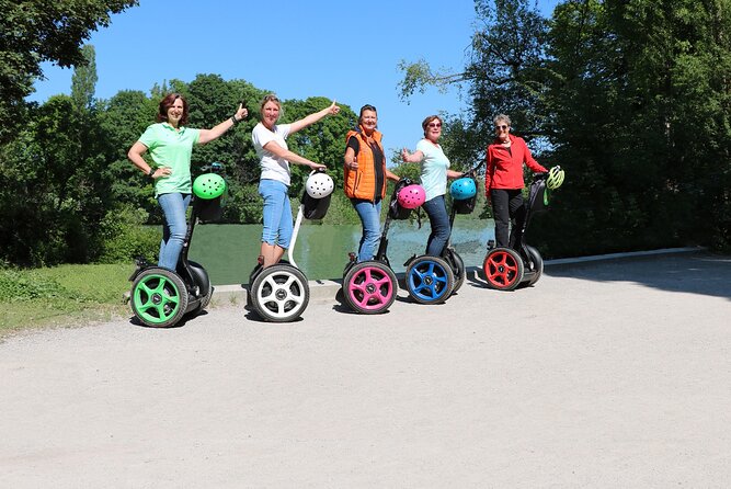 Munich's Highlights 3-hour Segway Tour - Learning to ride at Artur-Kutscher-Platz
