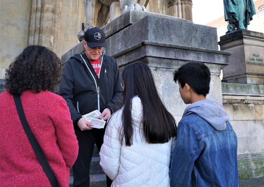 National Socialism WWII with licensed guide - private tour - Königsplatz and the Former Nazi Party Center