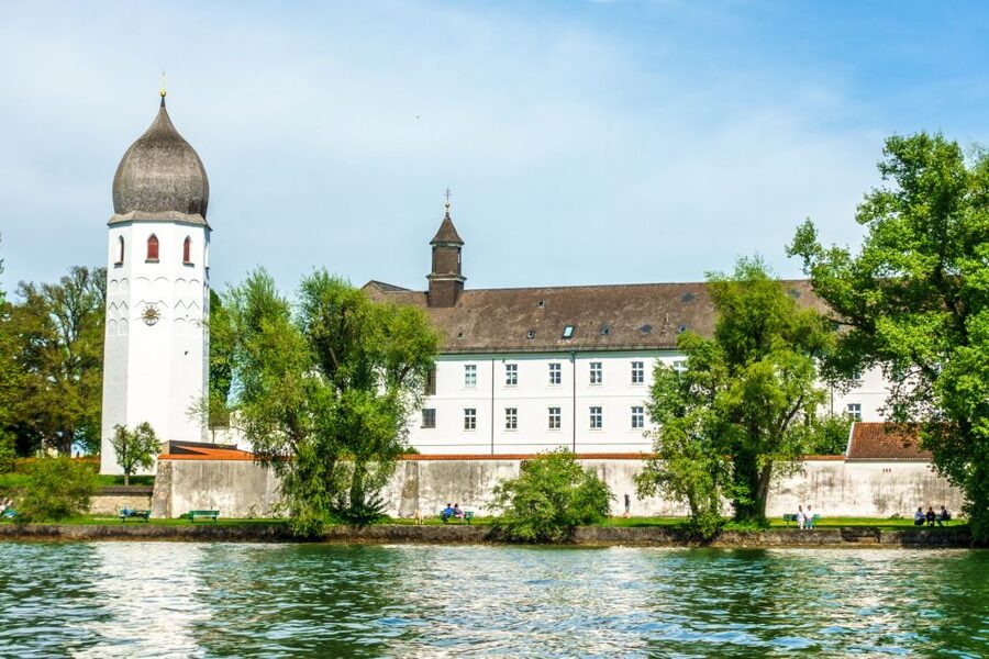Private Van Tour to the Royal Palace of Herrenchiemsee - The Augustinian Monastery adds a quieter layer