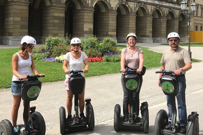 Segway Tour Munich Old Town 3 hours - Learning the controls before the city ride