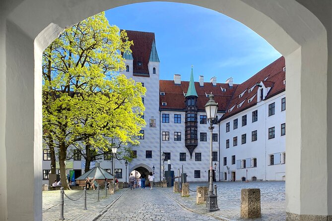 Ten Munich Old town Sights in a Private Express Walking Tour - Alter Hof and the royal Monkey Tower