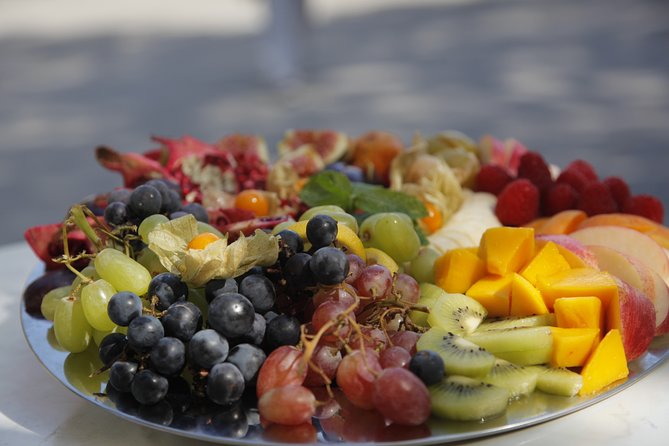 Viktualienmarkt tasting tour - The first taste: a seasonal organic drink